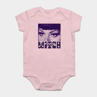 Wicca/Witchcraft † Retro Design Baby Bodysuit